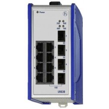 Коммутатор Managed Ethernet Switches Lite Managed Industrial Switch for DIN Rail, fanless design, GE Type, PoE/PoE+ (180W)