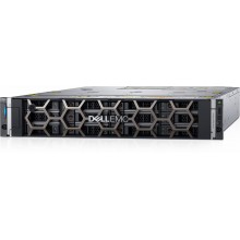 Сервер Dell EMC PowerEdge R750, 2U rack, iDRAC9 Enterprise, 2 x Xeon Gold 6354 3.0GHz, 1024GB ECC LRDIMM, 2 x 960GB SSD SAS, 4 x 7.68TB SSD SAS, PERC H755 RAID, 1GbE & 10GbE Adapters, 2 x 1400W PS